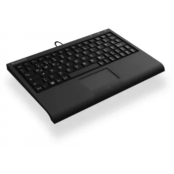 KeySonic ACK-3410 (IT) näppäimistö johdollinen USB italia musta