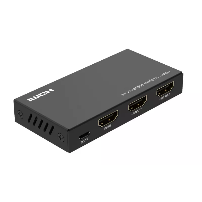 HDMI-jakaja Microconnect MC-HDMISPLITTER0102-4K 4K-resoluutio musta