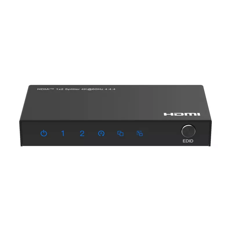 HDMI-jakaja Microconnect MC-HDMISPLITTER0102-4K 4K-resoluutio musta