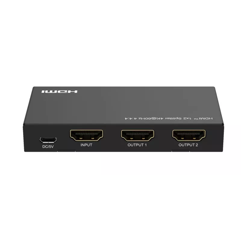HDMI-jakaja Microconnect MC-HDMISPLITTER0102-4K 4K-resoluutio musta