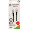 USB-kaapeli 2GO 797514 USB 3.2 Gen 2x2 1,2 m USB-C musta hopea