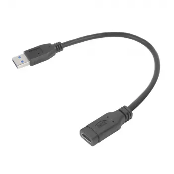 USB-sovitin ACT AC7460 USB-A-uros 24-napaiseen USB-C-naaraspuoleen, 20 cm, 5 Gbit/s