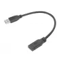 USB-sovitin ACT AC7460 USB-A-uros 24-napaiseen USB-C-naaraspuoleen, 20 cm, 5 Gbit/s