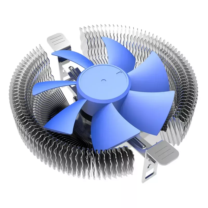 Jäähdytyssarja PCCOOLER E90 Top-Blow CPU-jäähdytin 8 cm 1000-2000 kierr./min hydraulinen laakeri sininen