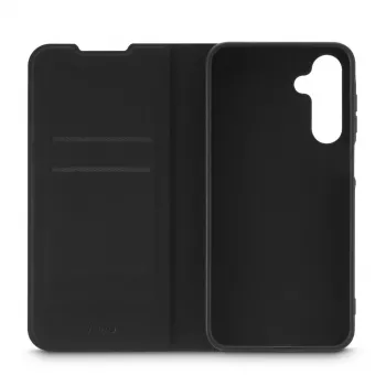 Folio Case Hama Galaxy A17 musta pöytäteline 2 korttipaikkaa