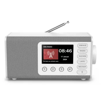 Henkilökohtainen radio Hama DR1001 DAB DAB+ FM digitaaliviritin 5 W