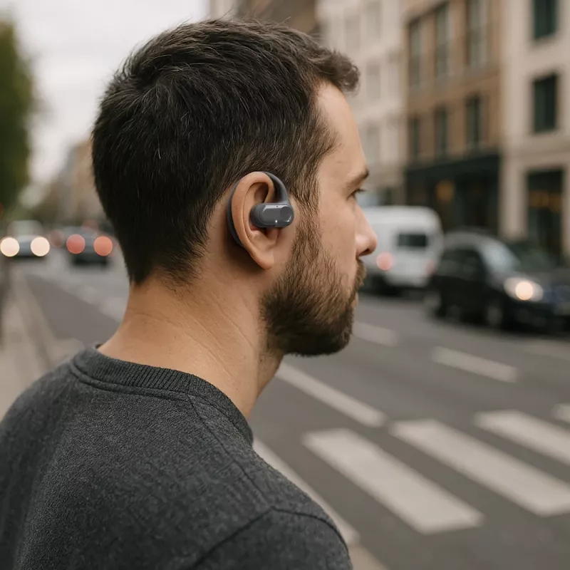 Hama Spirit Open kuulokkeet True Wireless Stereo (TWS) In-Ear puhelut/musiikki Bluetooth musta