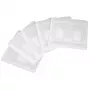 Hama itseliimautuvat “SD”-kotelot, 5 kpl:n pakkaus, MMC, SD, 2 korttia, polypropyleeni (PP), läpinäkyvä, valkoinen, 75 mm, 70 mm