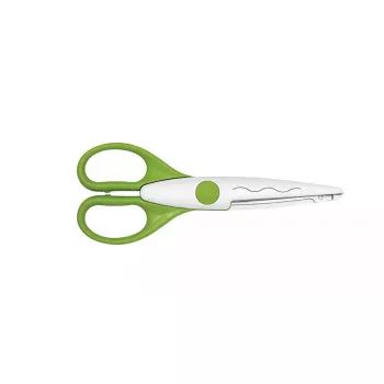 Wedo 77 1901 -yleissakset figuurileikkaukseen, vihreä, 160 mm