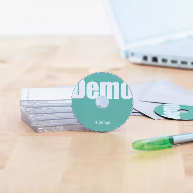 Itseliimautuvat tarrat HERMA CD Mini A4 Ø 78 mm