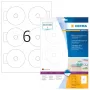 Itseliimautuvat tarrat HERMA CD Mini A4 Ø 78 mm