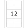 Itseliimautuva tulostintarra HERMA Videoetiketten A4 78,7x46,6 mm