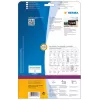 Itseliimautuva tulostintarra HERMA Videoetiketten A4 78,7x46,6 mm