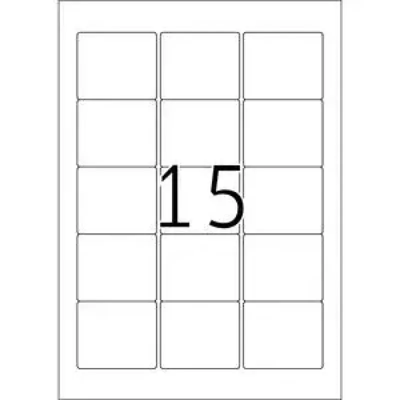 Tarrat HERMA ZIP-levykkeet A4 59x50 mm valkoinen paperi matta 375 kpl