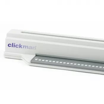 GBC sidontalaite ClickBind ClickMan manuaalinen sidontalaite, manuaalinen, 145 arkkia, harmaa, valkoinen