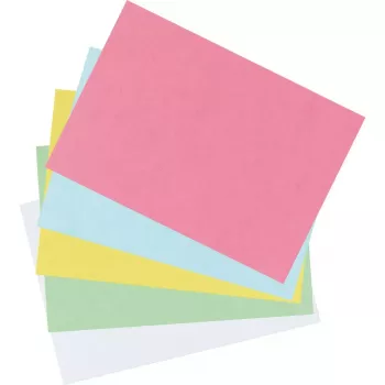 Korttikortti Herlitz 10837136 keltainen A5 100 kpl