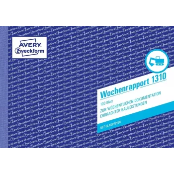 Kirjanpitolomakekirja A5 Avery 1310