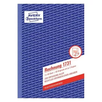 Liikelomake Avery 1731