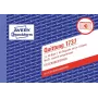 Kirjanpitolomakekirja A6 Avery 1737