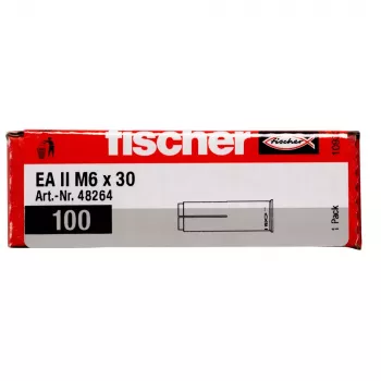 Ankkuri Fischer EA II M6 100 kpl 30 mm
