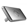 Samsung EF-RG960CSEGWW suojakuori jalustalla Galaxy S9:lle, hopea