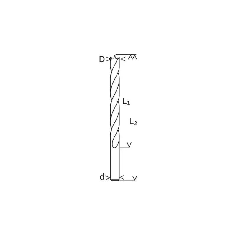 Bosch Standard puun kierreporanterä 7 x 69 x 109 mm (2608596304)