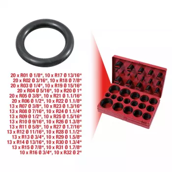 KS Tools 970.0350 O-rengasvalikoima, SAE, 407 kpl