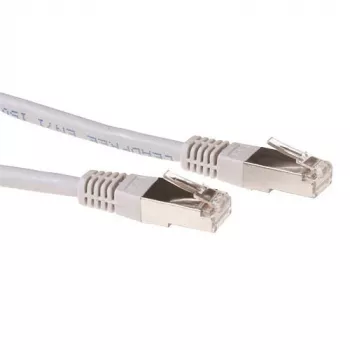 ACT harmaa 15 metrin LSZH SFTP CAT6A patchkaapeli RJ45-liittimillä