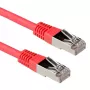 ACT punainen 7 m LSZH SFTP CAT6A patchkaapeli RJ45-liittimillä