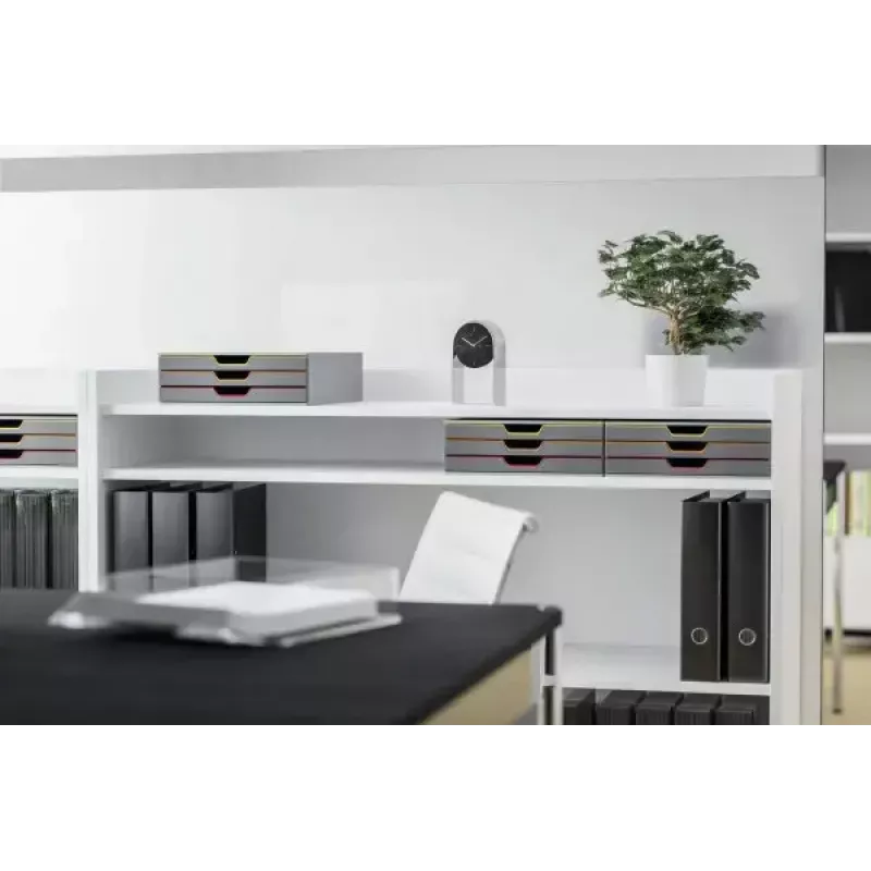 Muovinen laatikostoyksikkö Durable Varicolor 3