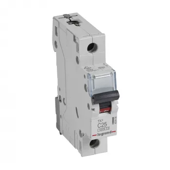 Legrand TX3 johdonsuojakatkaisija miniatyyrijohdonsuojakatkaisija tyyppi C 1