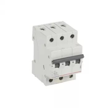Johdonsuojakatkaisija Legrand 419170 B20A 3P 6 kA 3M — miniatyyrijohdonsuojakatkaisija