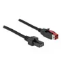 PoweredUSB-kaapeli DeLOCK 85950 24 V 2 x 4-pin pistokkeeseen 1 m
