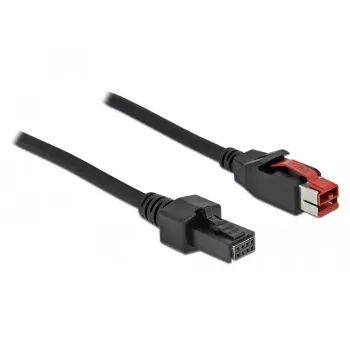 PoweredUSB-kaapeli DeLOCK 85953 24 V 2x4-pin 4 m POS-tulostimille