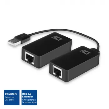 ACT USB-jatkosarja UTP:n kautta, jopa 50 metriä