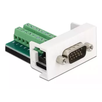 VGA-pistoke riviliitinmoduuliin DeLOCK Easy 45