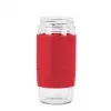 Emsa TEA MUG eristetty muki 2-in-1-siivilälisäosalla, 420 ml, punainen