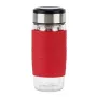 Emsa TEA MUG eristetty muki 2-in-1-siivilälisäosalla, 420 ml, punainen