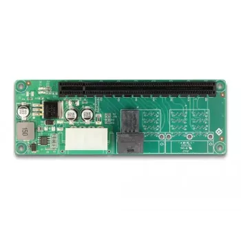 DeLOCK sovitin 1 x SFF-8643 PCIe x16 isäntäliitäntään PCIe lähtöliitäntä SFF-8643