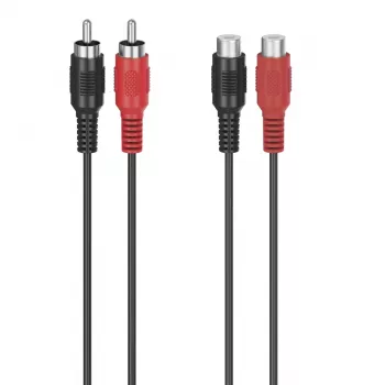 Hama 00305035 audiokaapeli 5 m 2 x RCA musta