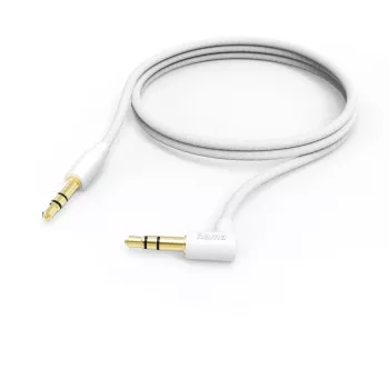 Hama 00201529 audiokaapeli 1 m 3,5 mm valkoinen