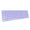 Langaton näppäimistö Rapoo E9700M QWERTZ saksa syreeni RF Bluetooth