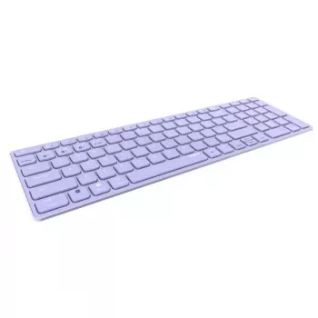 Langaton näppäimistö Rapoo E9700M QWERTZ saksa syreeni RF Bluetooth