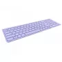 Langaton näppäimistö Rapoo E9700M QWERTZ saksa syreeni RF Bluetooth