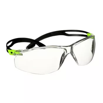 3M SF501SGAF-GRN-EU suojalasit polykarbonaatti (PC) musta, vihreä