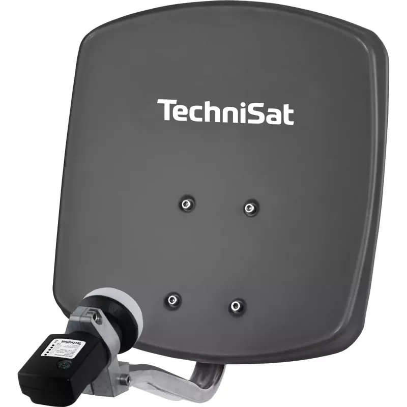 TechniSat DIGIDISH 33 satelliittiantenni Satfinder V/H-LNB:llä, liuskekivenharmaa
