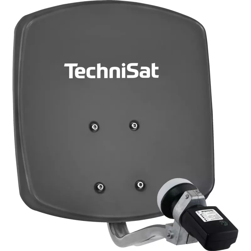 TechniSat DIGIDISH 33 satelliittiantenni Satfinder V/H-LNB:llä, liuskekivenharmaa