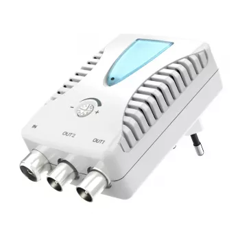 Hama 00205228 toisen laitteen vahvistin 40-862 MHz, 2 lähtöä