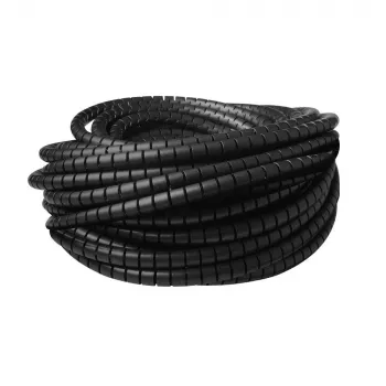 ACT 25 mm spiraalikaapelikäärintä, 20 metrin pituus, kaapelinhallinta, musta, polyvinyylikloridi (PVC)