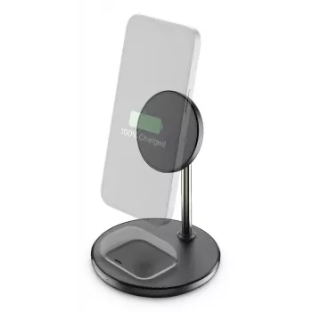 Cellularline Mag Duo Wireless Charger 2-in-1 langaton latausteline Apple-laitteille